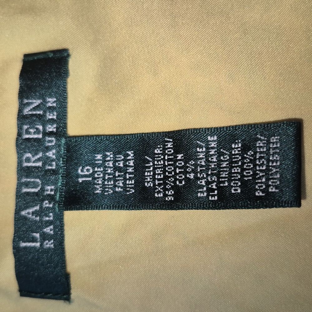 A Beautiful RALPH LAUREN Paisley Dress With, Green, Blue & Yellow.. - Picture 5 of 5
